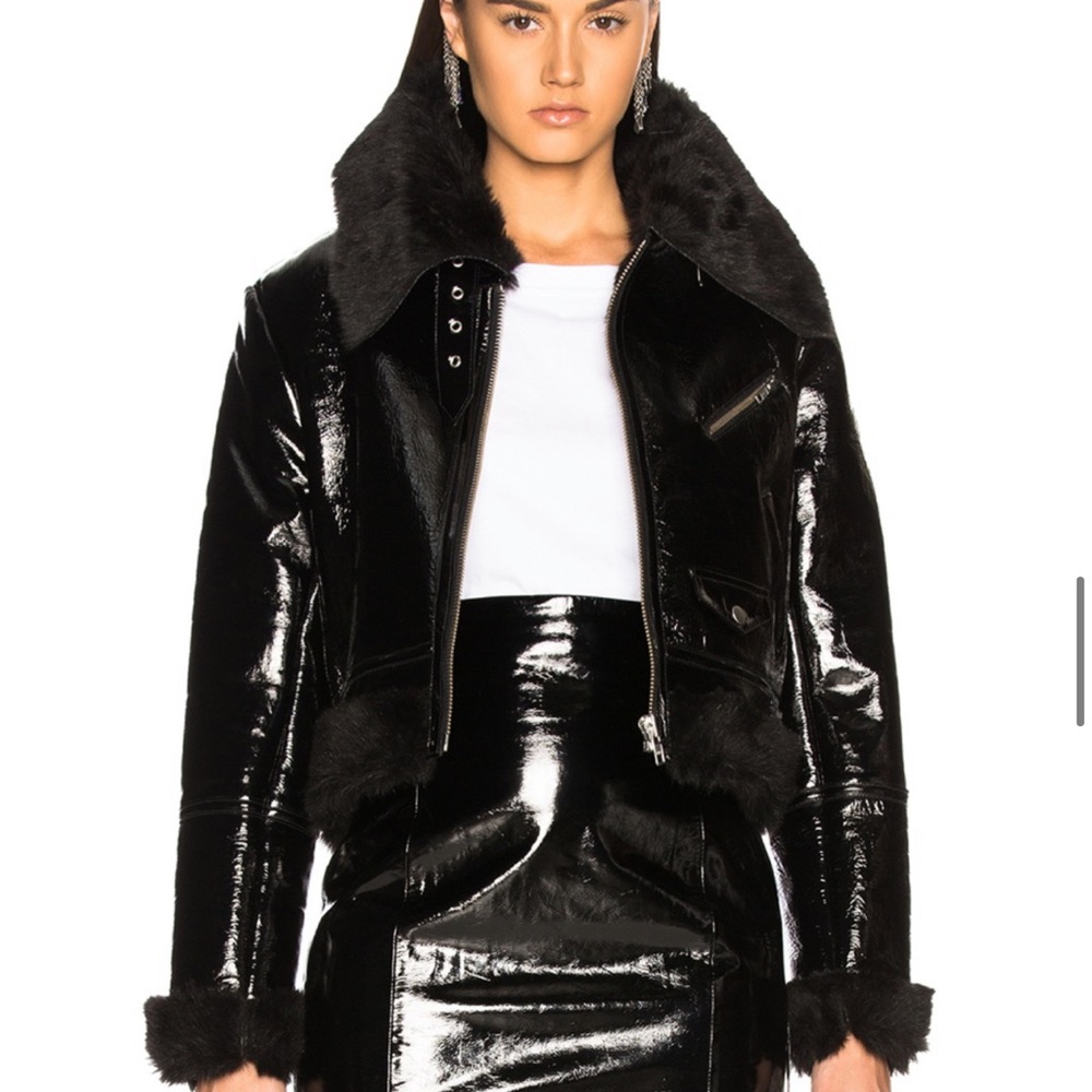 Elizabeth Sulcer X Miss Sixty Leather Jacket